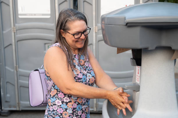 Best Portable restroom trailer rental  in Freeman, SD